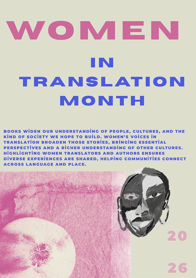 Poster promoting Women In Translation Month