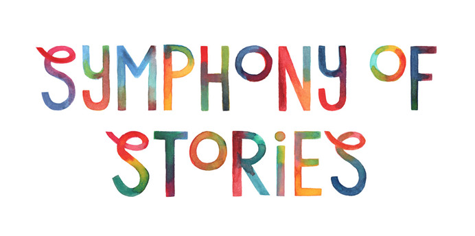 Banner reading Symphony of Stories