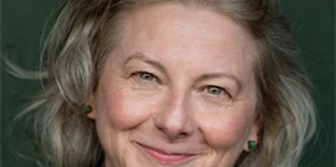 Top section shows the book cover Tenderfoot by Toni Jordan, featuring a pink‑toned illustrated landscape with a standing dog, clouds, and review text on a teal and background. Middle section shows a studio portrait of Toni Jordan, photographed from the shoulders up, with light grey hair, a dark green background, and lighting. Bottom section shows a portrait of Jenny Hedley, photographed outdoors against a corrugated metal wall, wearing a textured magenta jacket over a high‑neck top, lit by natural sunlight.
